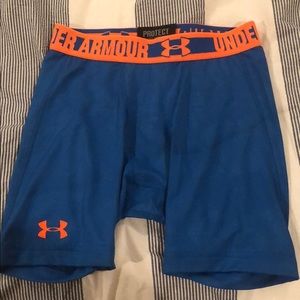 Under armor compression shorts